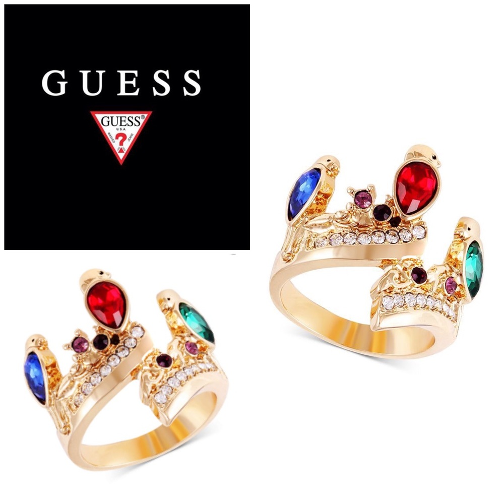 Guess Bypass Ring Size 7